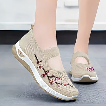 Jazmin - Chaussures respirantes décontractées avec broderie pour femmes