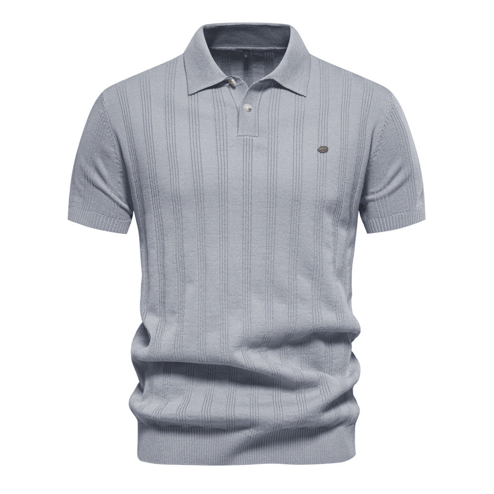 Bruce - Polo décontracté à manches courtes pour hommes