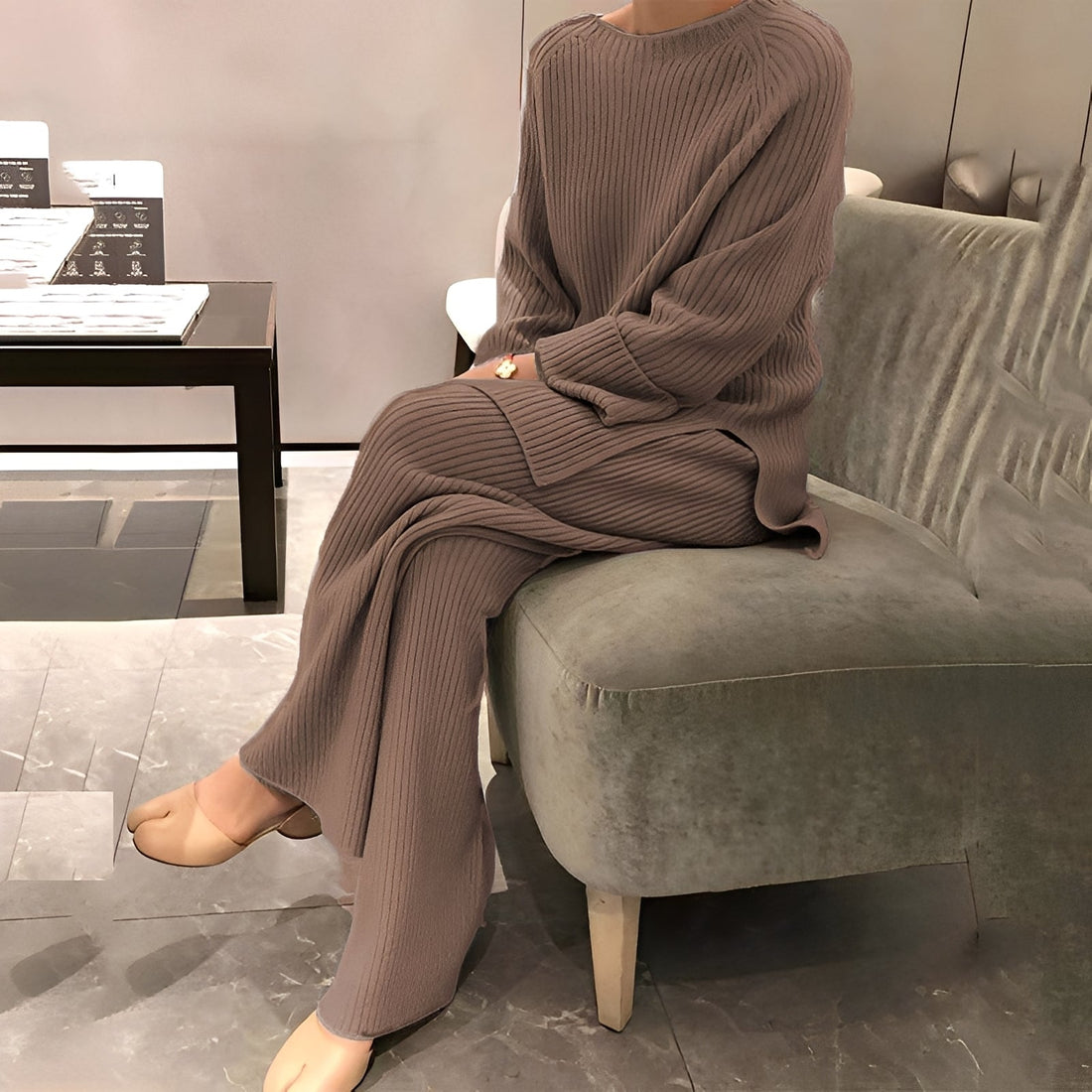 Carolina - Ensemble tricot décontracté et confortable pour femmes