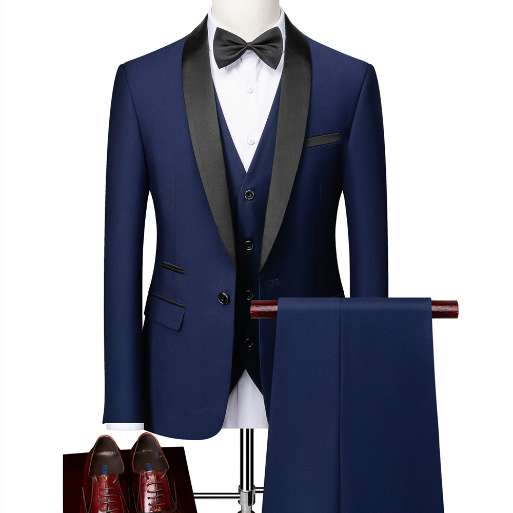 George - Costume Slim-Fit 3 pièces formel pour hommes