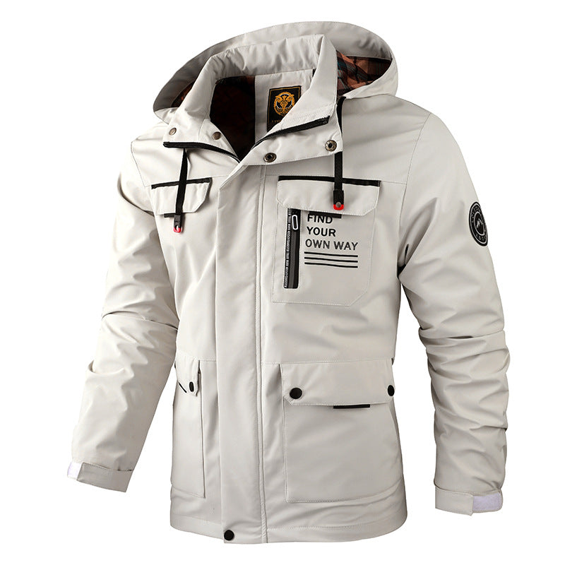 Millard - Moderne imperméable Cargo-Jacke pour Hommes