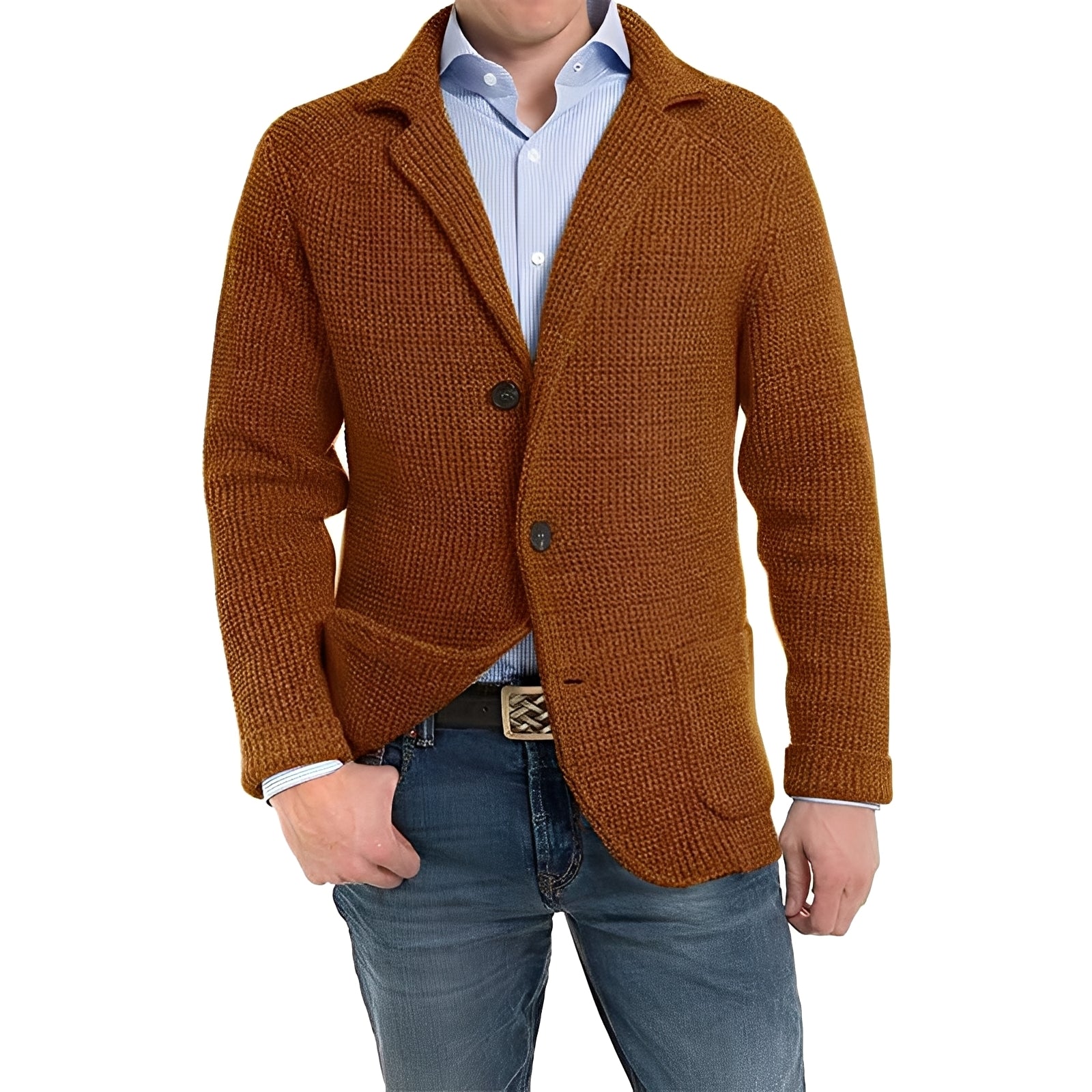 Richard - Veste élégante avec poches à rabat pour hommes