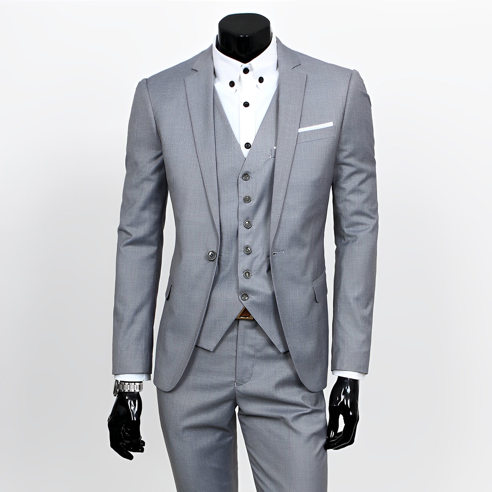 Darrell - Classique, élégant costume 3 pièces pour hommes