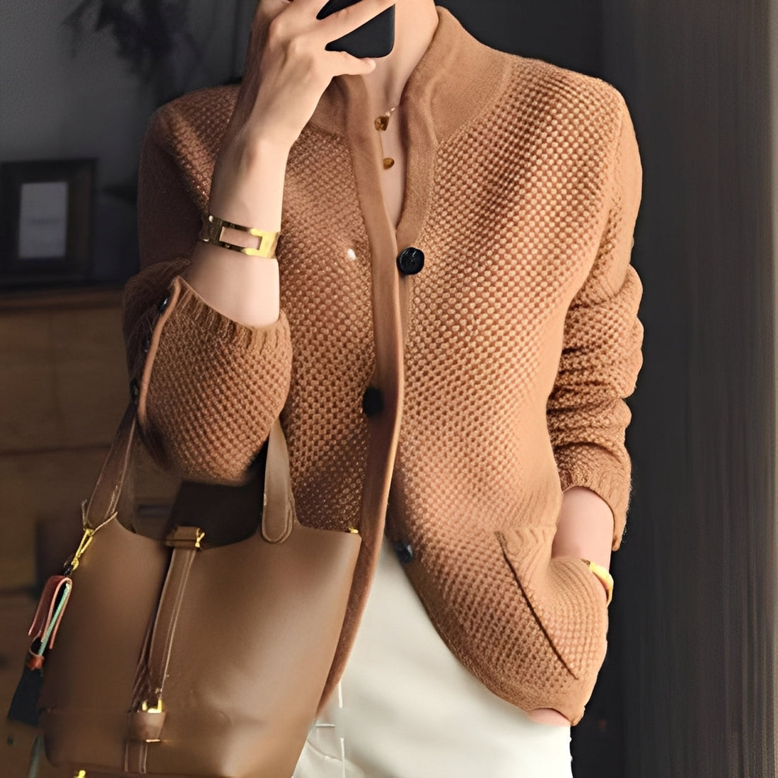 Madlyn - Pull élégant en laine pour femmes
