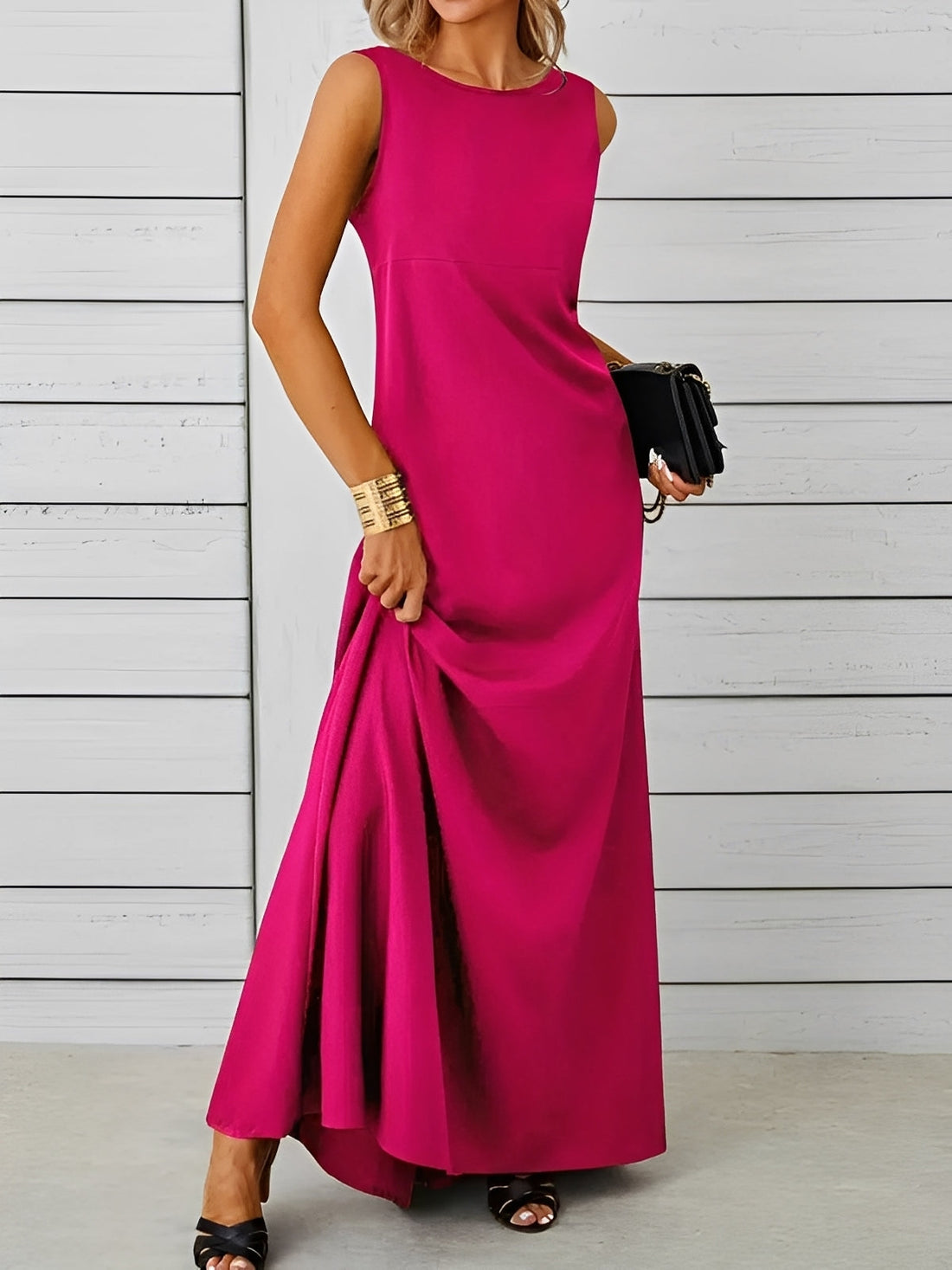 Saranna - Robe Longue Élégante pour Femmes