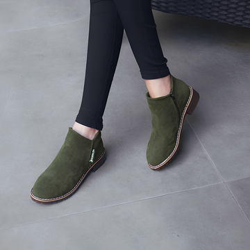 Chantelle - Élégantes Bottines en Daim pour Femmes