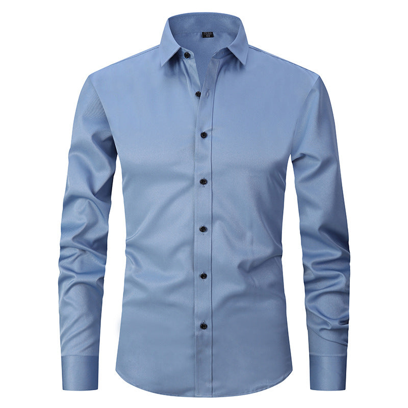 Jaren - Chemise formelle extensible à manches longues pour hommes
