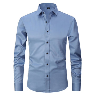 Jaren - Chemise formelle extensible à manches longues pour hommes