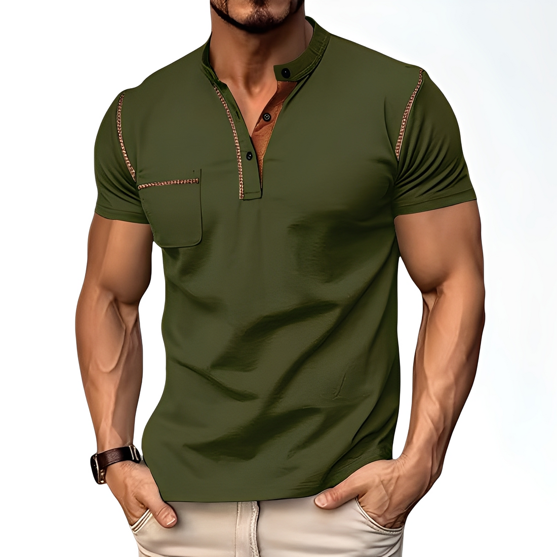 Brandon - Polo élégant et confortable pour hommes