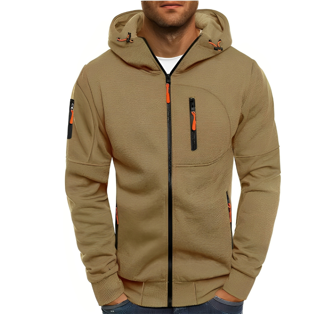 Miller - Veste décontractée à capuche pour hommes