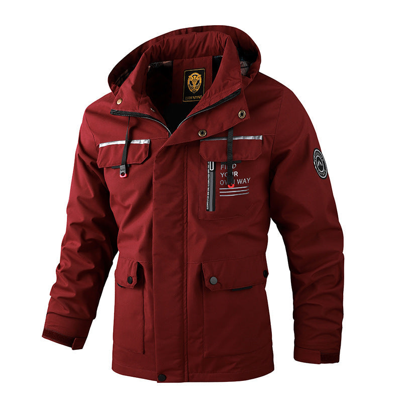 Millard - Moderne imperméable Cargo-Jacke pour Hommes