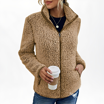 Alethea - Manteau élégant en polaire pour femmes