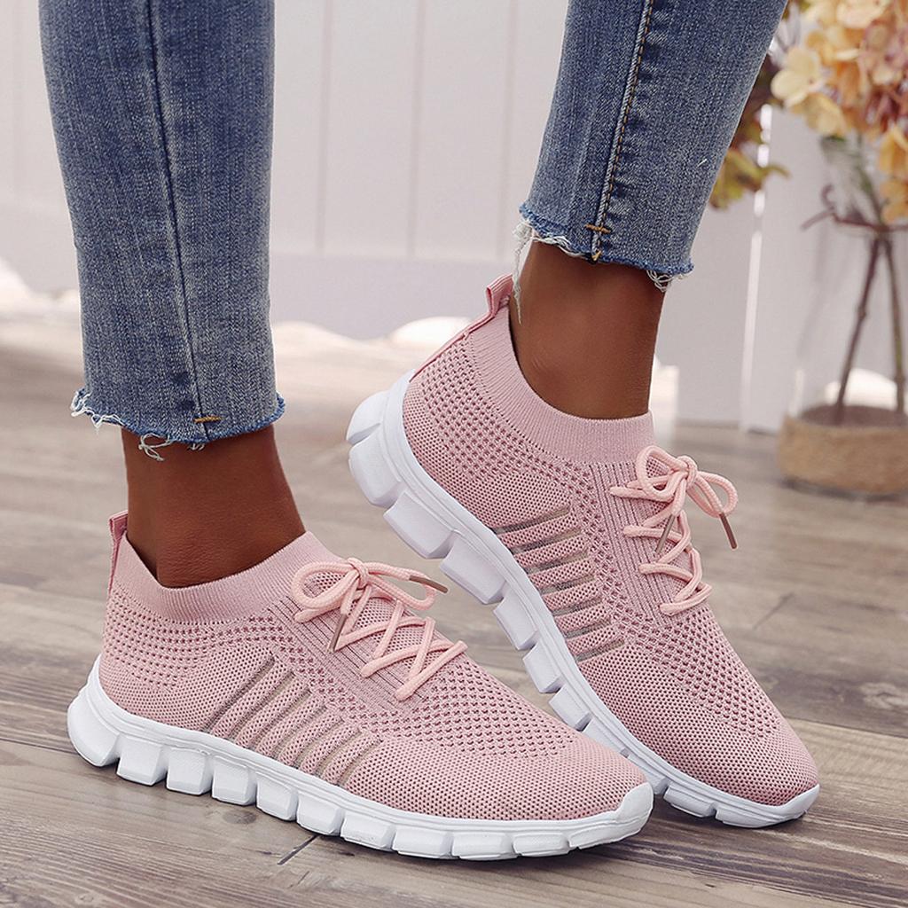 Amanda - Sneakers orthopédiques en maille tissée pour femmes