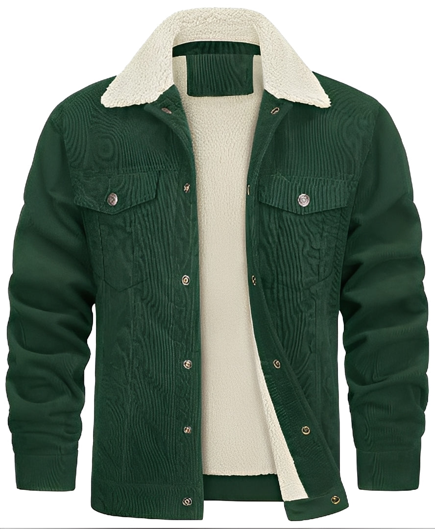 Mack - Classique Veste en Velours pour Hommes
