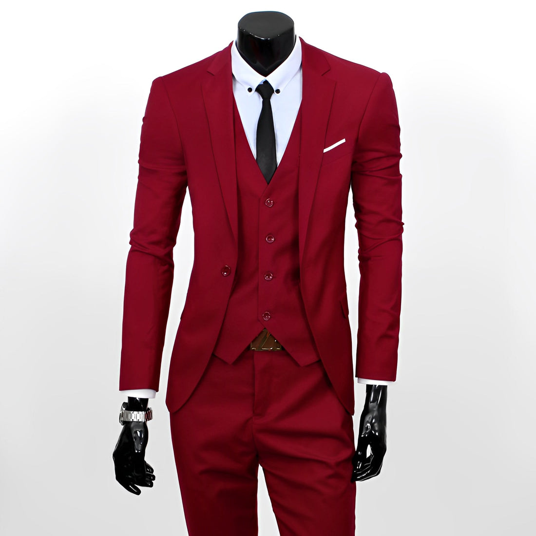 Darrell - Classique, élégant costume 3 pièces pour hommes