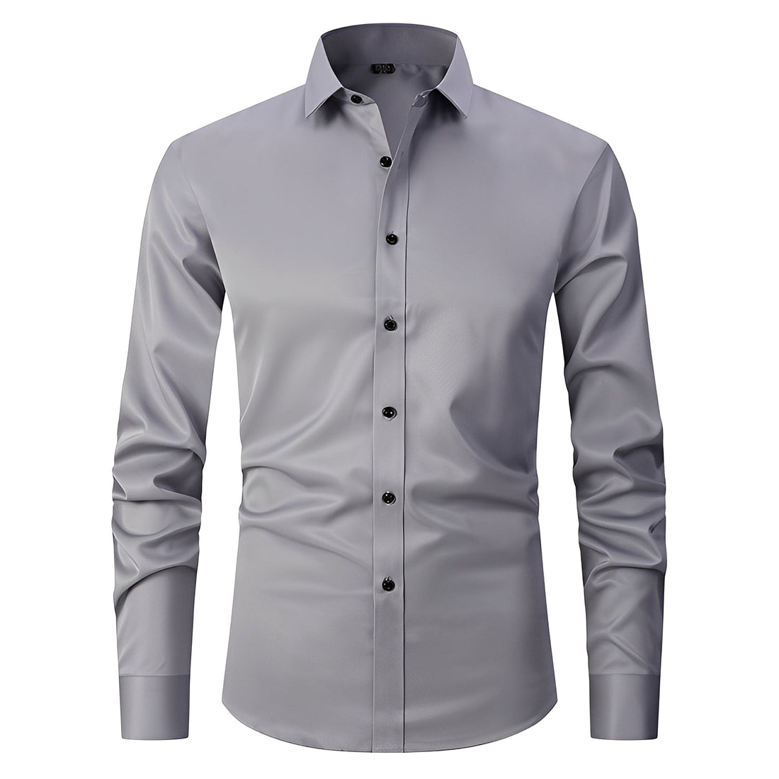 Elton - Chemise formelle ajustée extensible pour hommes