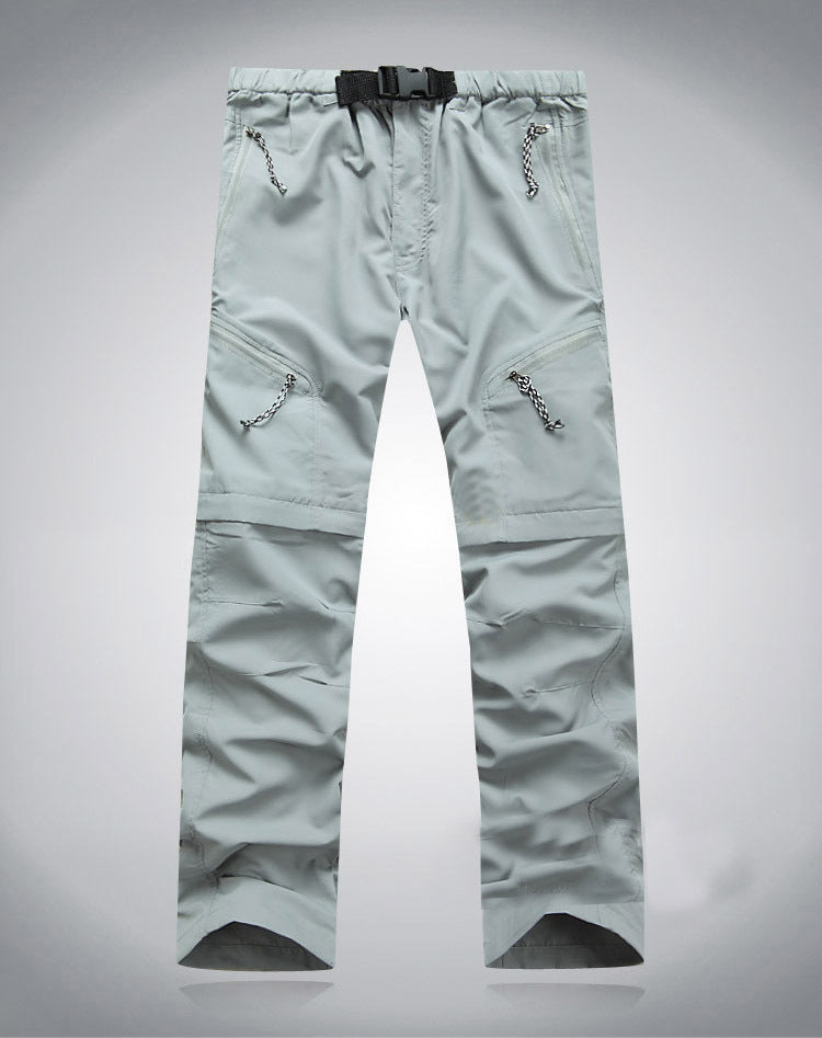 Derryl - Pantalon fonctionnel élastique Zip-Off pour hommes