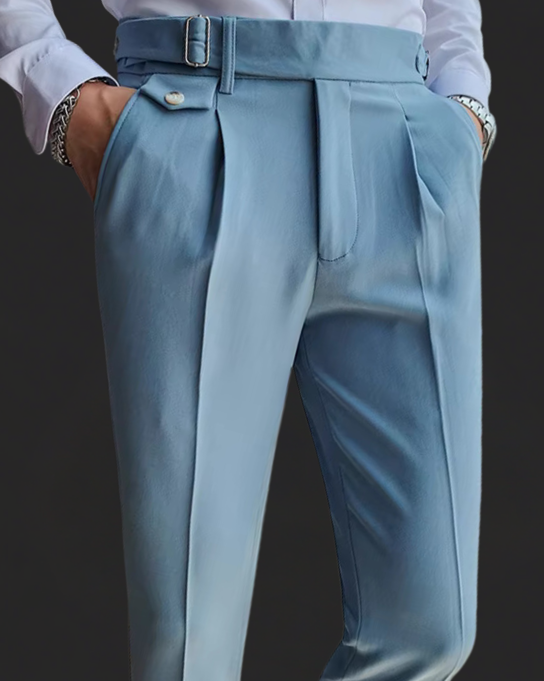 Marcello – Pantalons plissés
