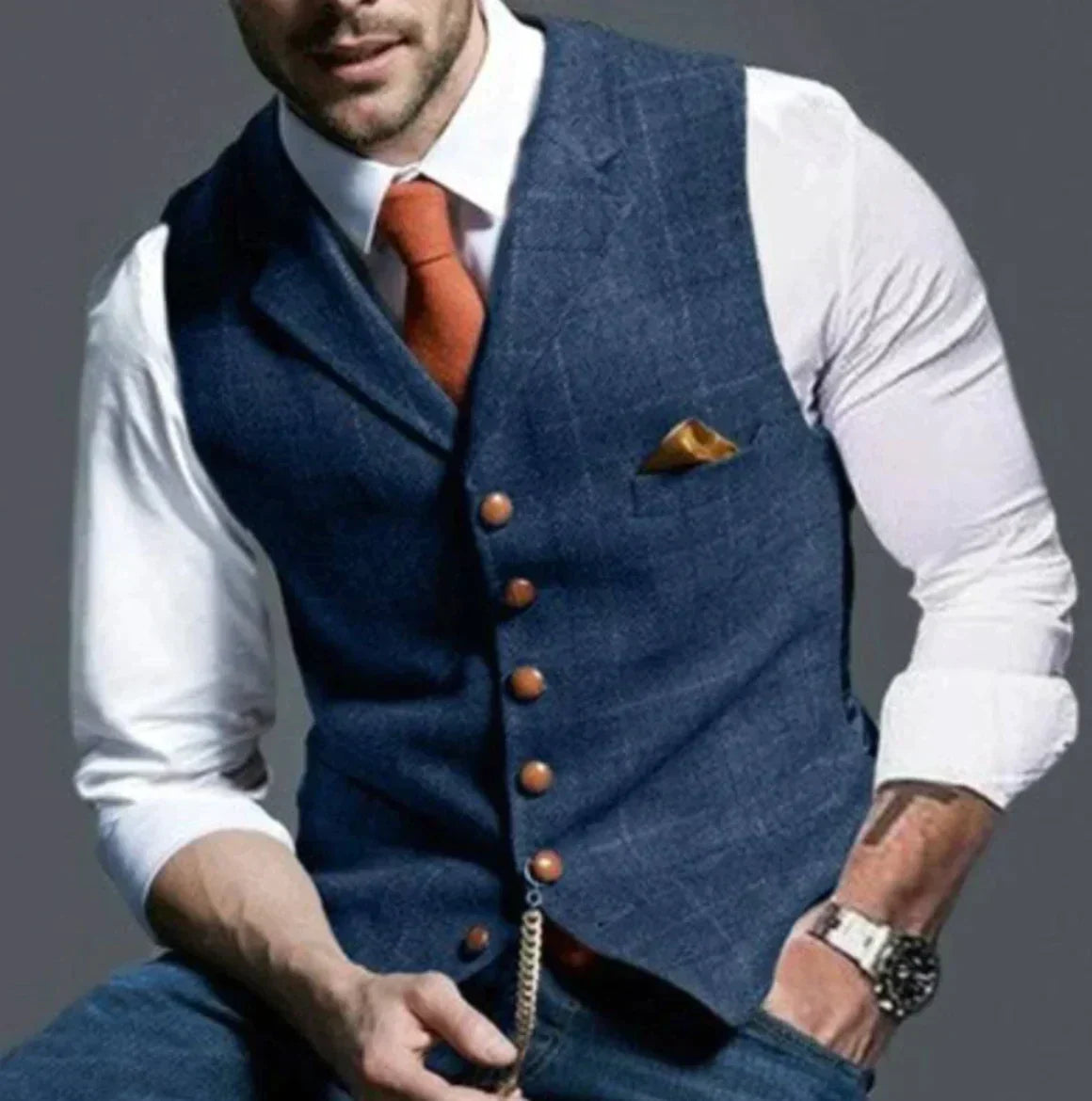 Chayton - Élégante Veste pour Hommes, Polyvalente & Moderne