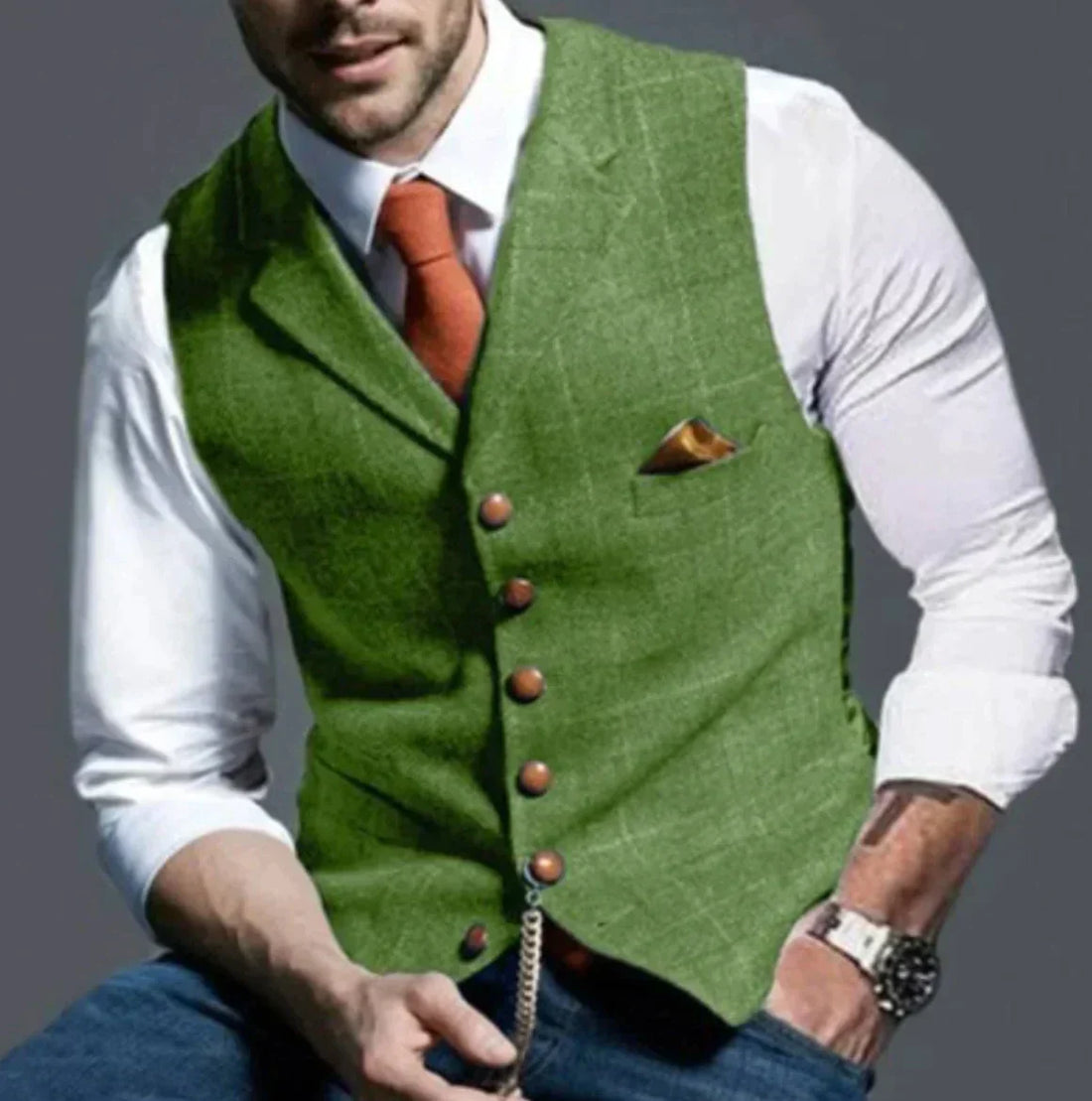 Chayton - Élégante Veste pour Hommes, Polyvalente & Moderne