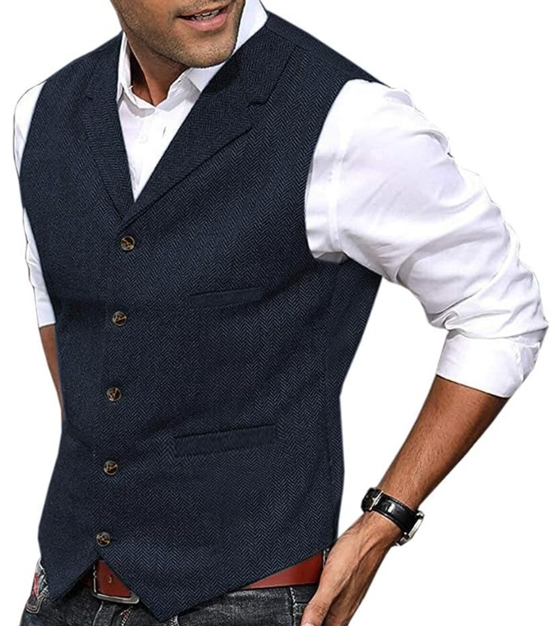 Murray - Le gilet traditionnel élégant pour hommes