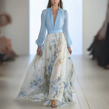 Tonette - Superbe Robe Longue Florale