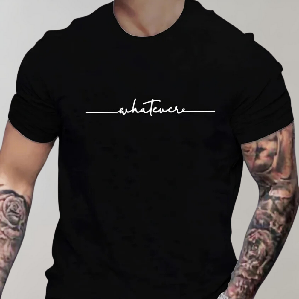 Frodo - T-shirt décontracté pour homme coupe col rond