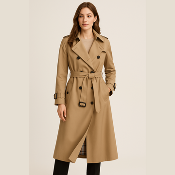 Chloé – Manteau trench femme à double boutonnage