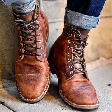 Joseph - Bottes à lacets robustes pour homme, confortables