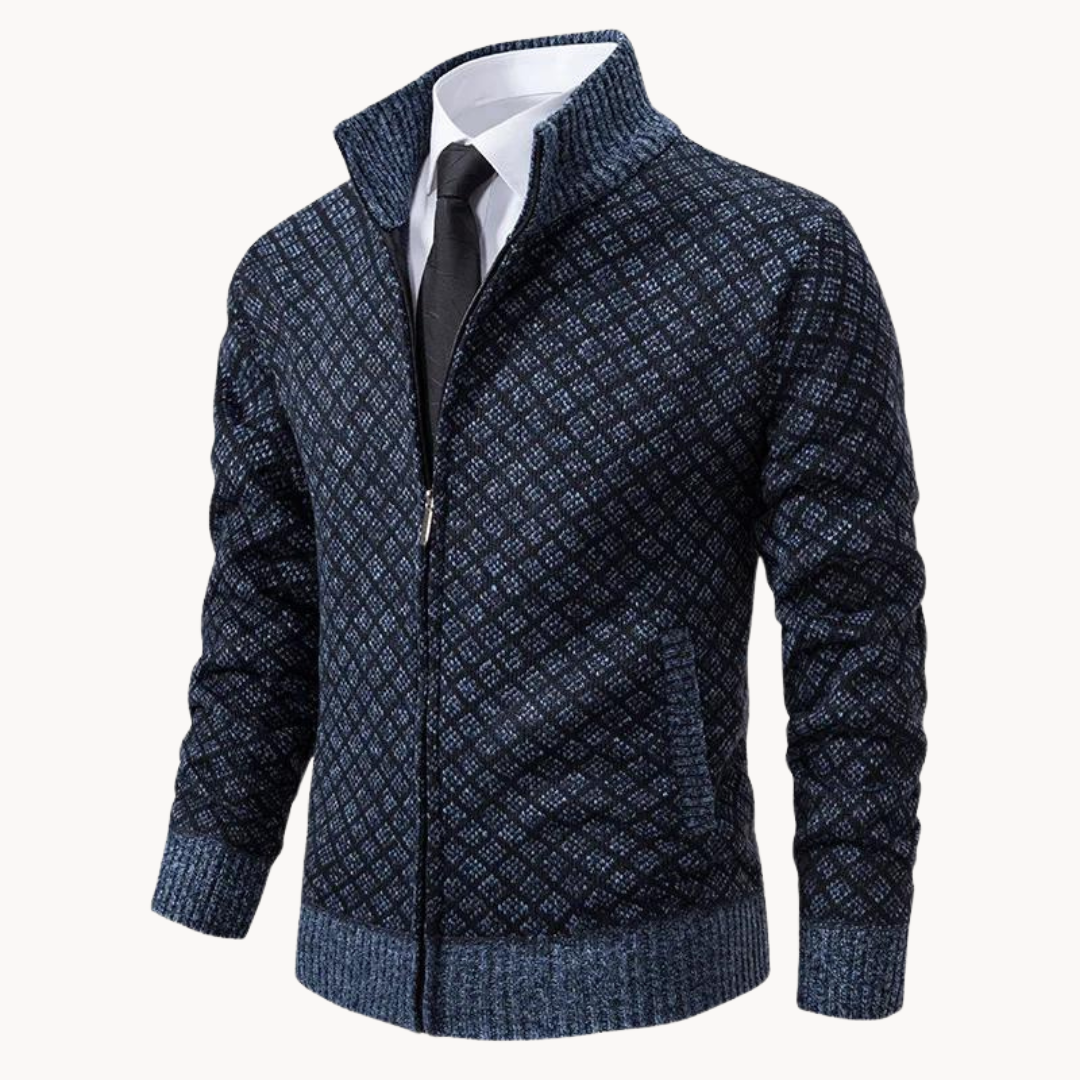 Jamer - Pull Col Roulé en Tricot