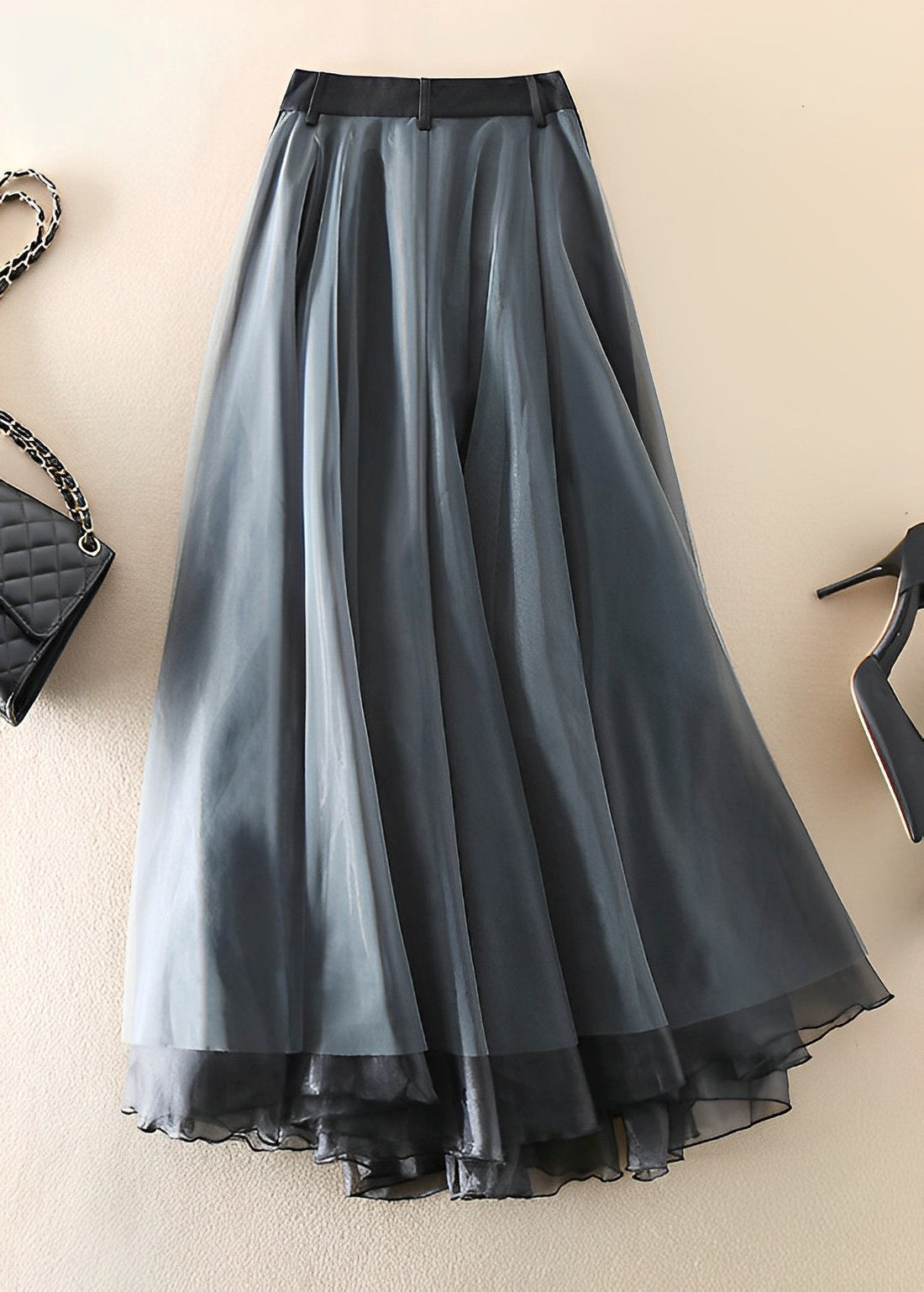 Patrice - Jupe en tulle taille haute pour femmes
