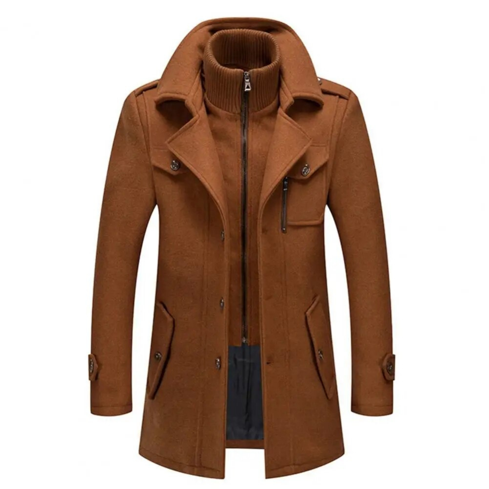 Grayson – Veste Homme Tendance à Double Col