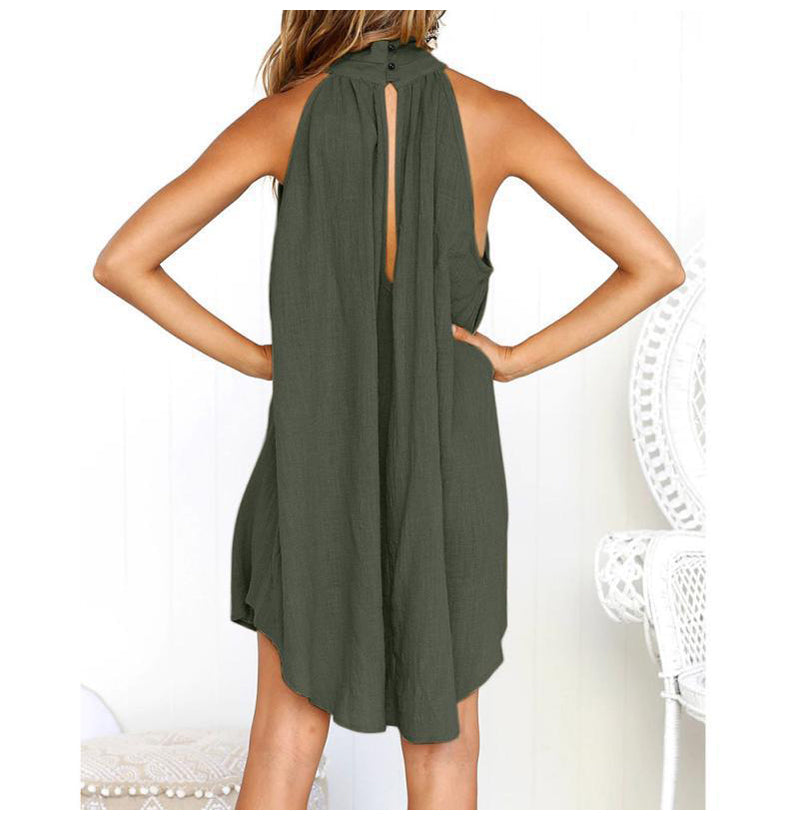 Mila - Elégante robe d'été mi-longue