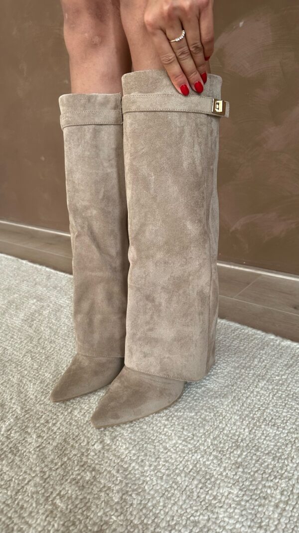 Johanna - Bottes élégantes en daim
