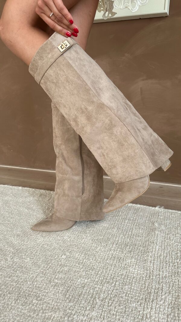 Johanna - Bottes élégantes en daim