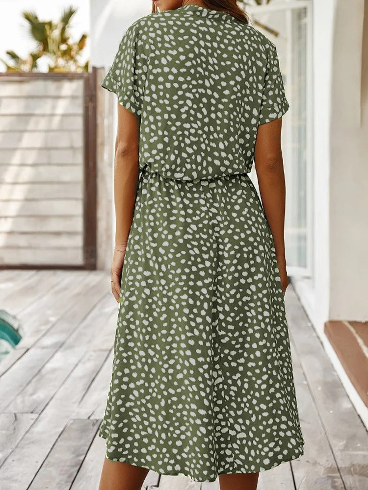Vexana - Robe d'été légère femme avec impression élégante