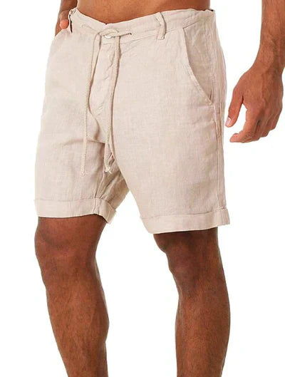 Moritz - Short en lin décontracté pour le look d'été de l'homme.