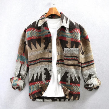 Leon – Veste aztèque style chemise
