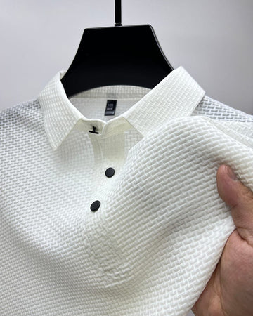 Leonardo - Polo en mesh décontracté pour hommes