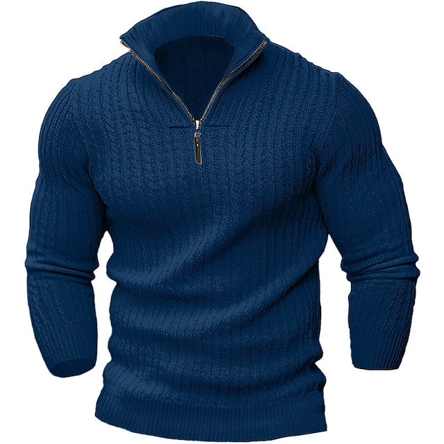 Sanji - Pull Zippé Élégant pour Homme