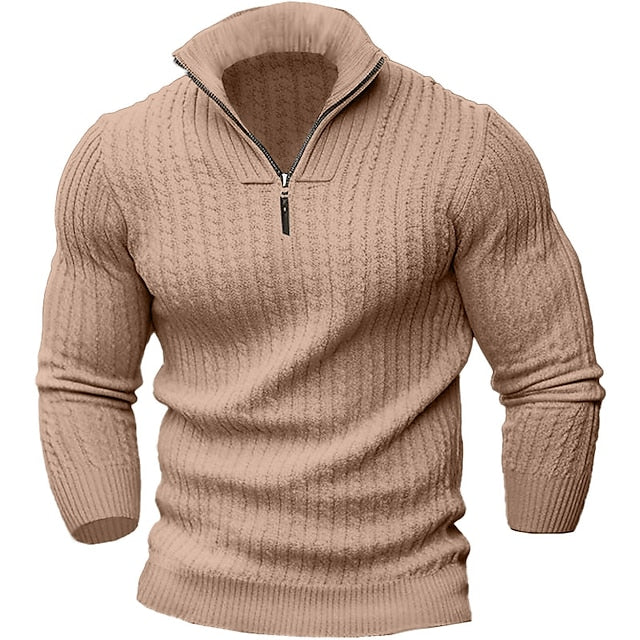 Sanji - Pull Zippé Élégant pour Homme