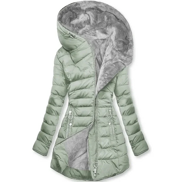 Caroline – Manteau confortable avec doublure en fourrure