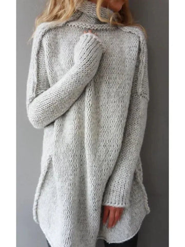 Greta – Pull-over col roulé