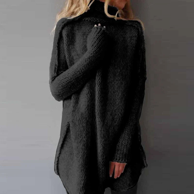 Greta – Pull-over col roulé