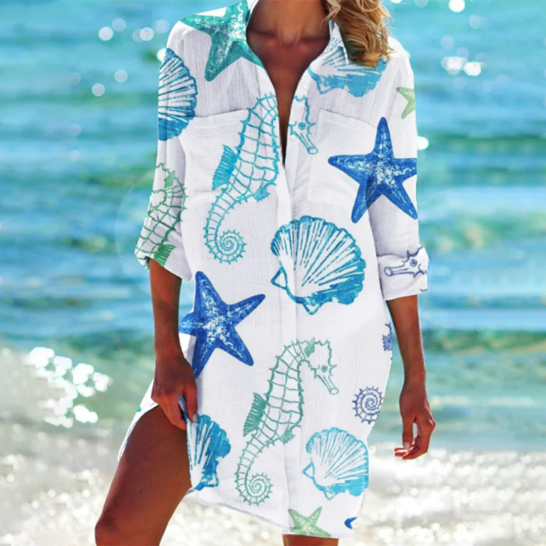 Indira - Robe chemise classique
