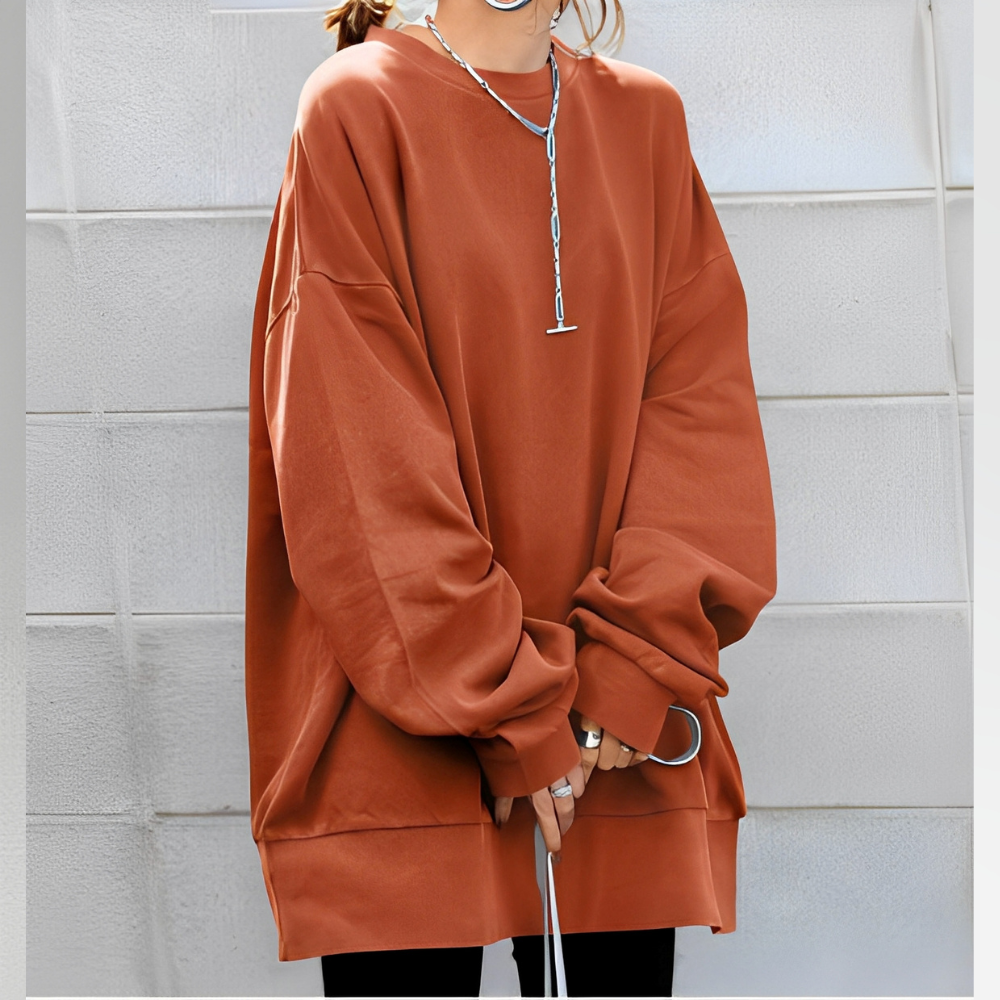 Abegail - Pull long oversize pour femmes