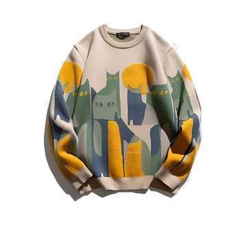 Jerome - Pull imprimé confortable pour hommes