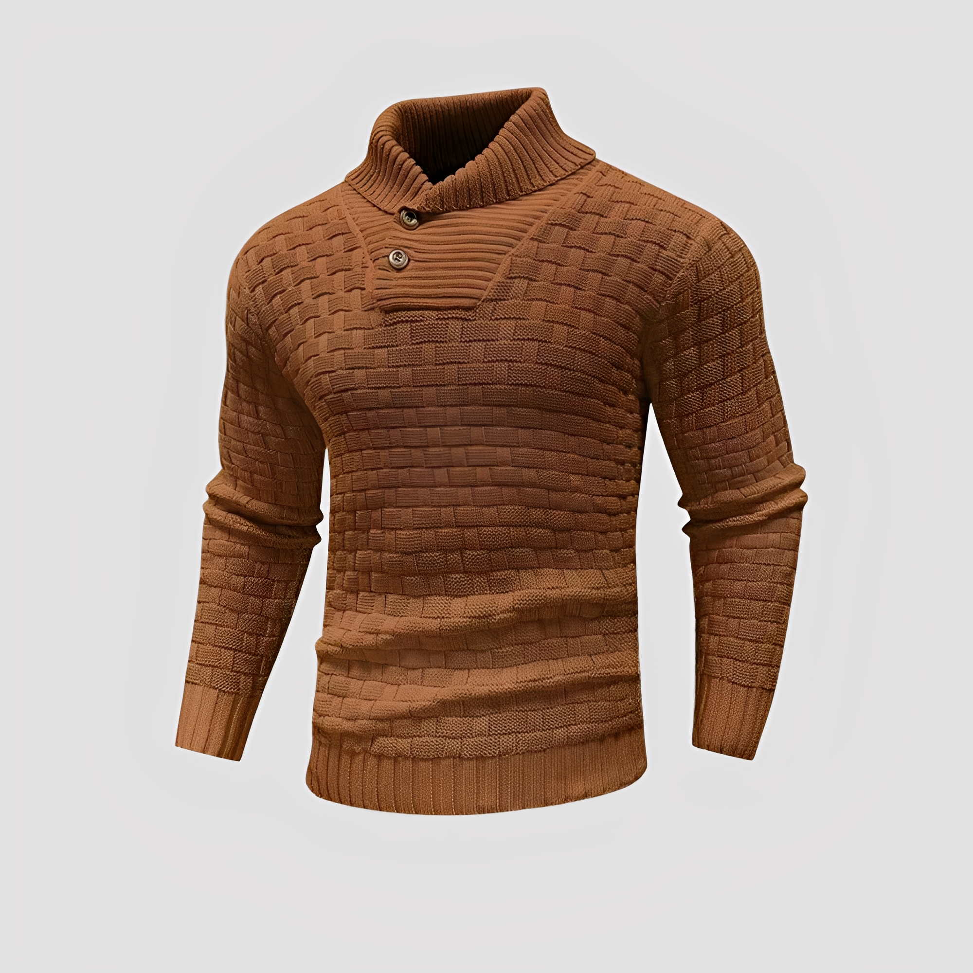 Isidore - Pull Thermoplaid Élégant pour Hommes