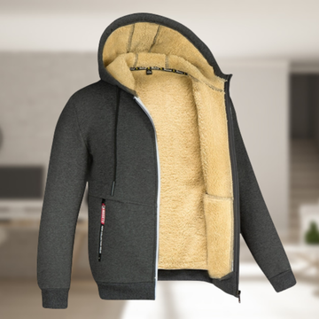 Andrew – Veste d'hiver avec capuche en polaire