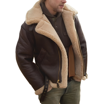 Eugene - Légère Veste avec Doublure en Laine pour Hommes